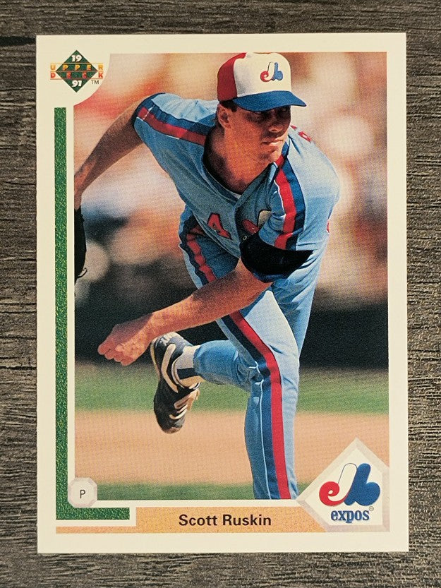 1991 Upper Deck #383 Scott Ruskin