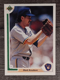 1991 Upper Deck #393 Mark Knudson