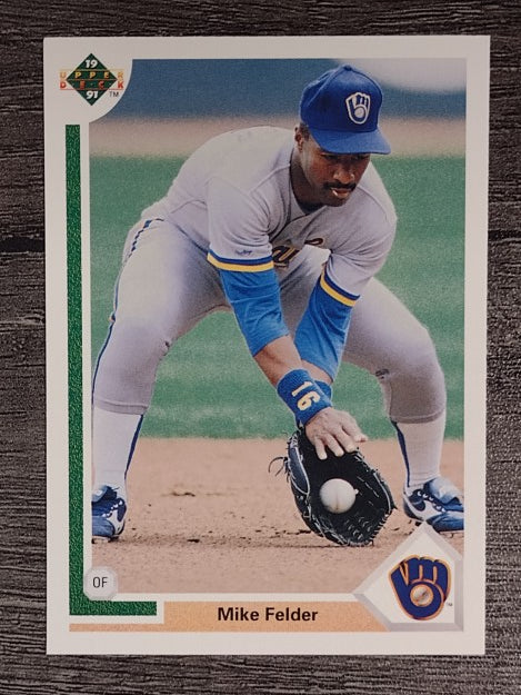 1991 Upper Deck #395 Mike Felder