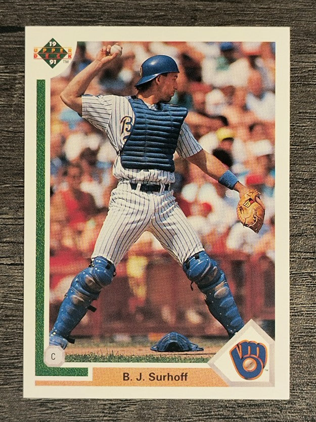 1991 Upper Deck #254 B.J. Surhoff