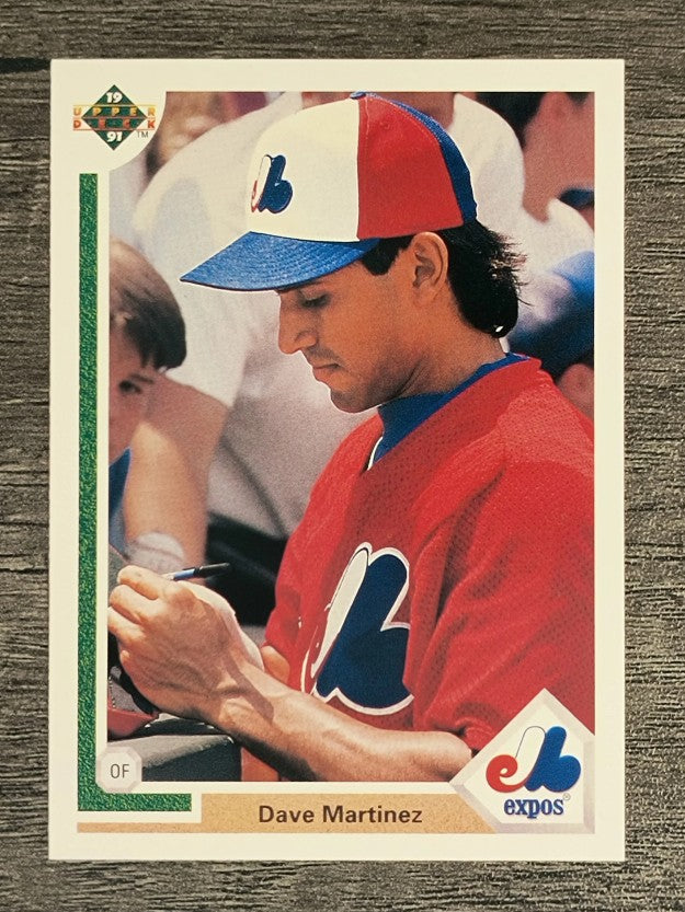 1991 Upper Deck #186 Dave Martinez