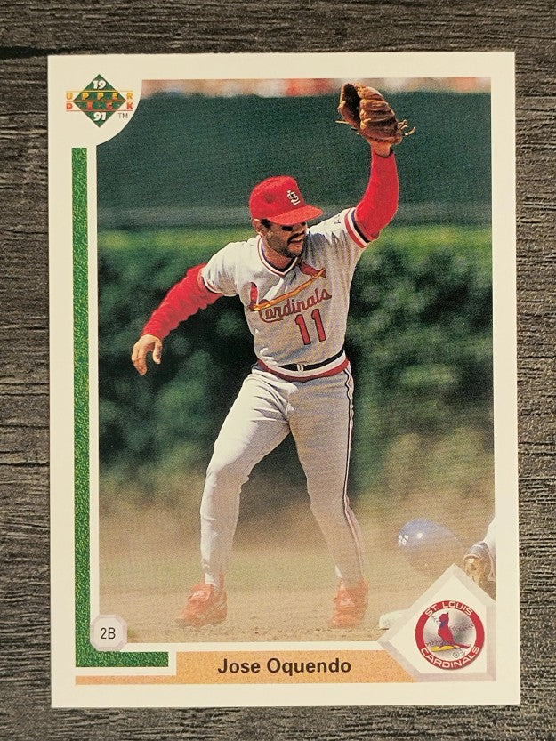 1991 Upper Deck #193 Jose Oquendo