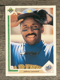 1991 Upper Deck #107 Jeffrey Leonard