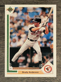 1991 Upper Deck #349 Brady Anderson