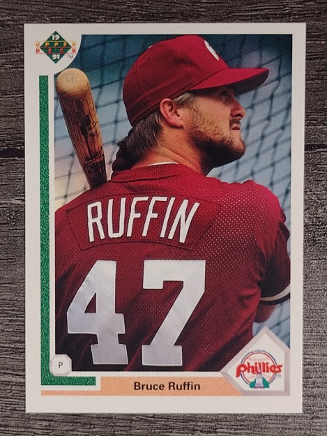 1991 Upper Deck #410 Bruce Ruffin