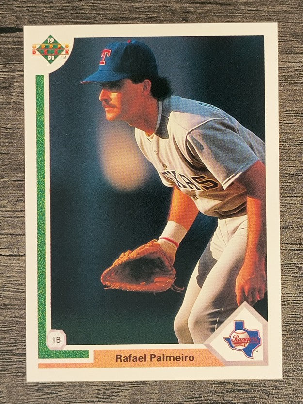1991 Upper Deck #474 Rafael Palmeiro