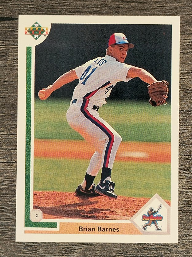 1991 Upper Deck #12 Brian Barnes
