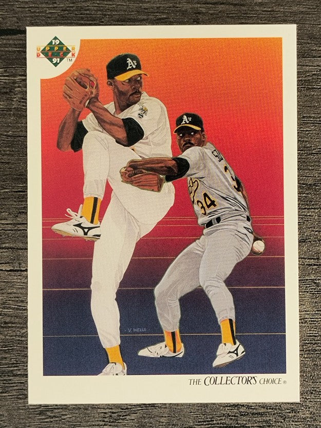 1991 Upper Deck #28 Dave Stewart TC