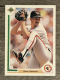 1991 Upper Deck #299 Dave Johnson