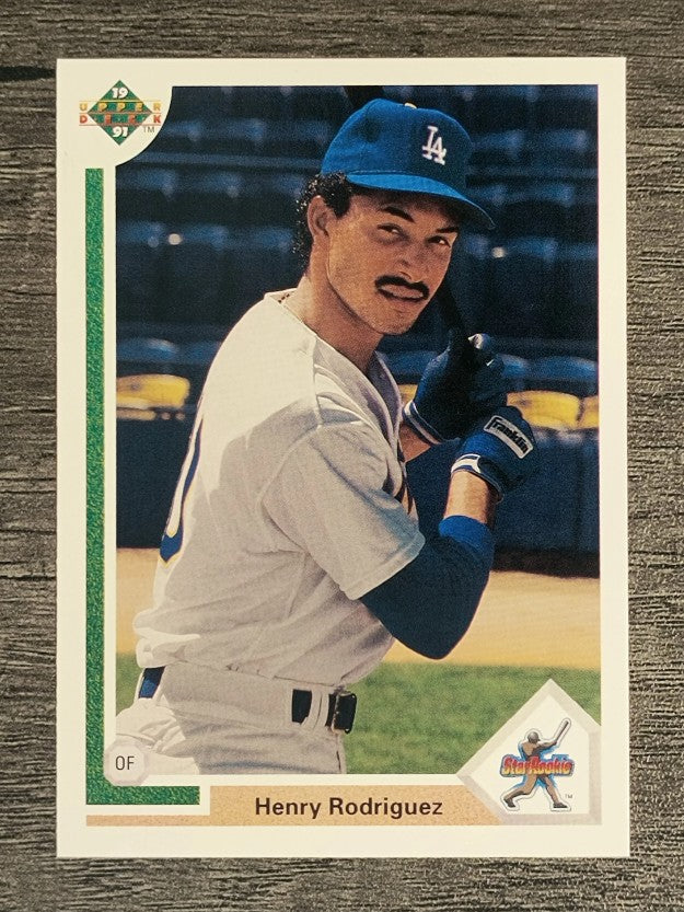 1991 Upper Deck #21 Henry Rodriguez RC