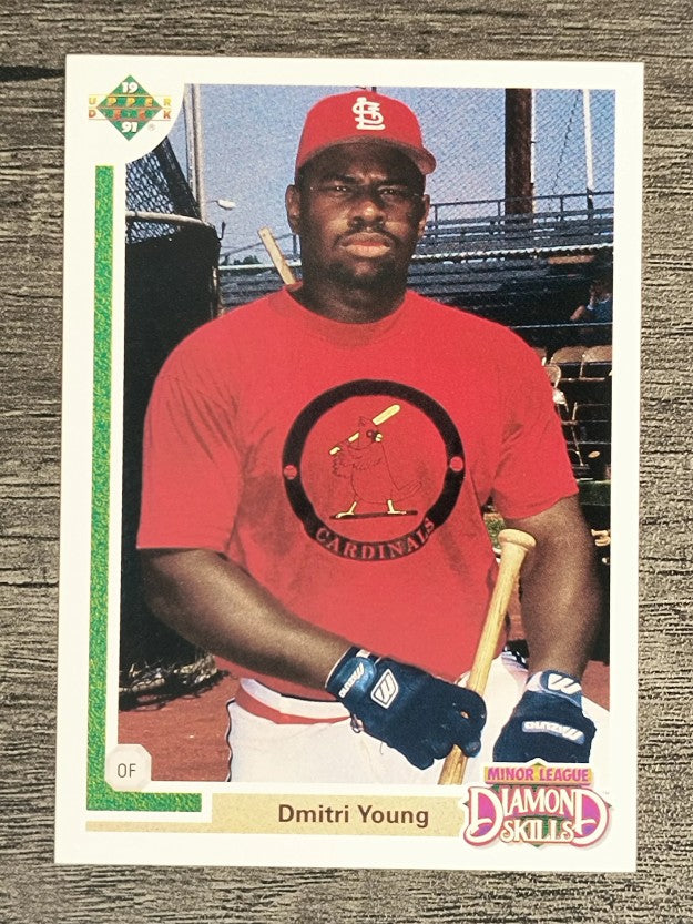 1991 Upper Deck Final Edition #7F Dmitri Young RC