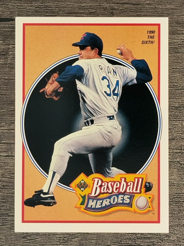 1991 Upper Deck Ryan Heroes #16 Nolan Ryan