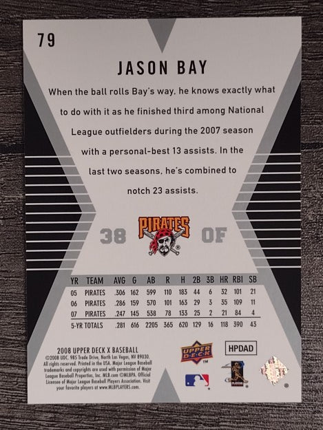 2008 Upper Deck X #79 Jason Bay
