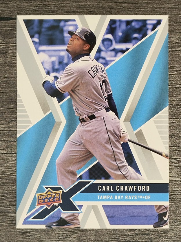 2008 Upper Deck X #93 Carl Crawford