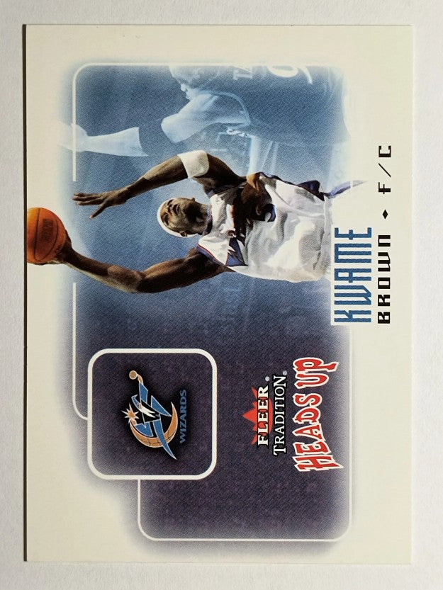 2003-04 Fleer Tradition Heads Up #1 Kwame Brown
