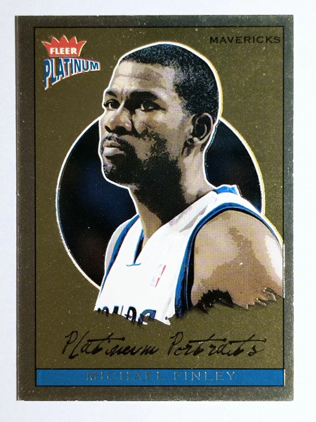 2003-04 Fleer Platinum Portraits #3 Michael Finley