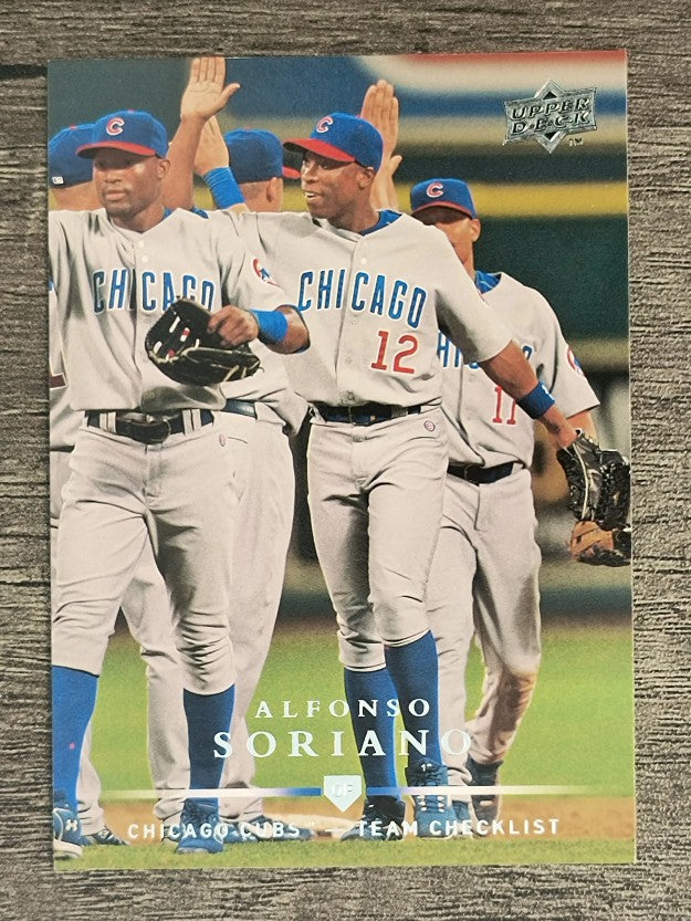 2008 Upper Deck #358 Alfonso Soriano CL