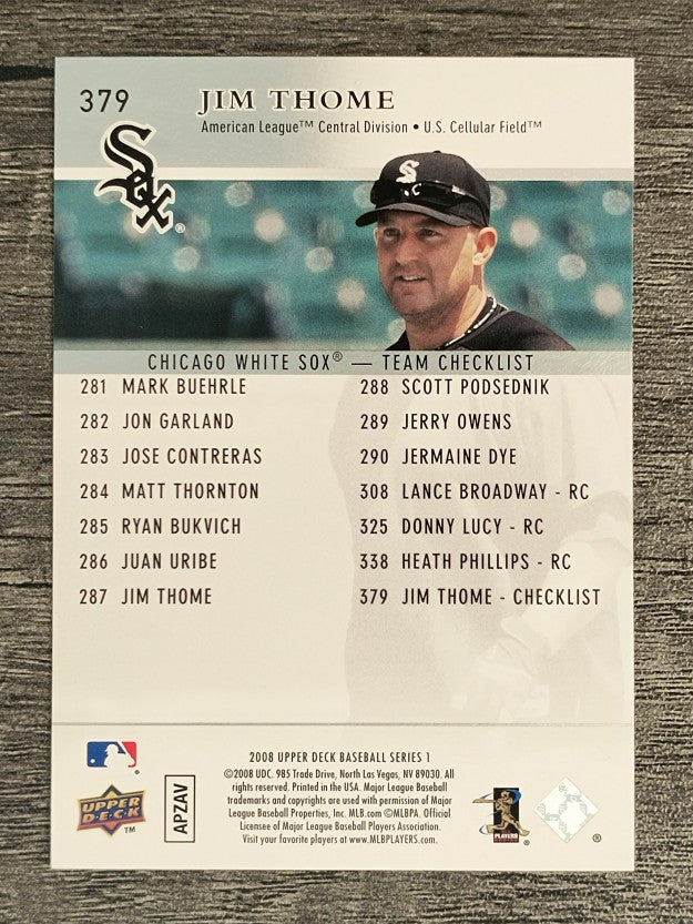 2008 Upper Deck #379 Jim Thome CL