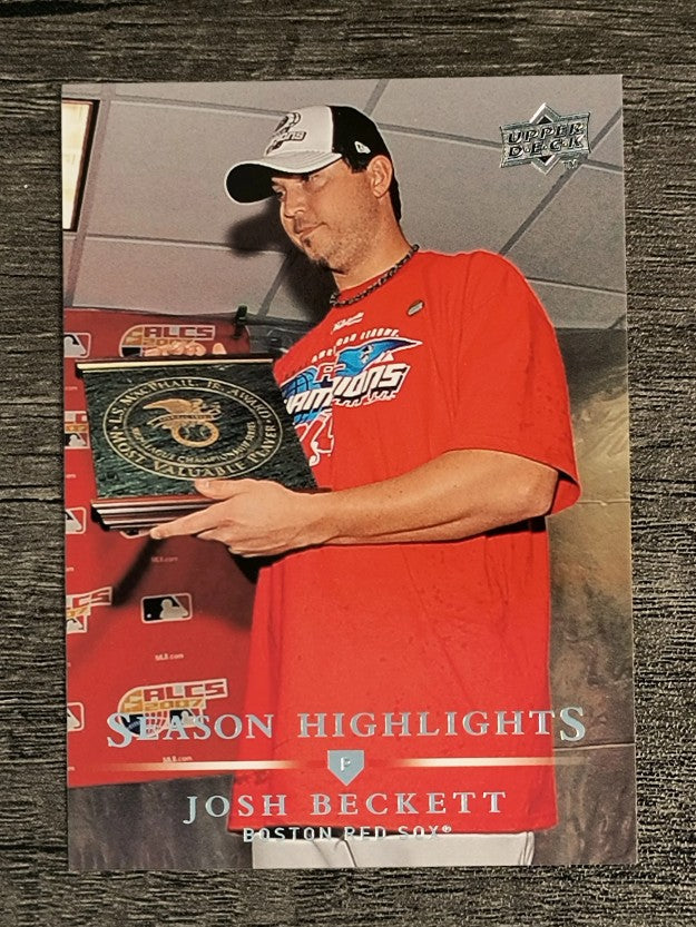 2008 Upper Deck #744 Josh Beckett SH