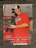 2008 Upper Deck #744 Josh Beckett SH