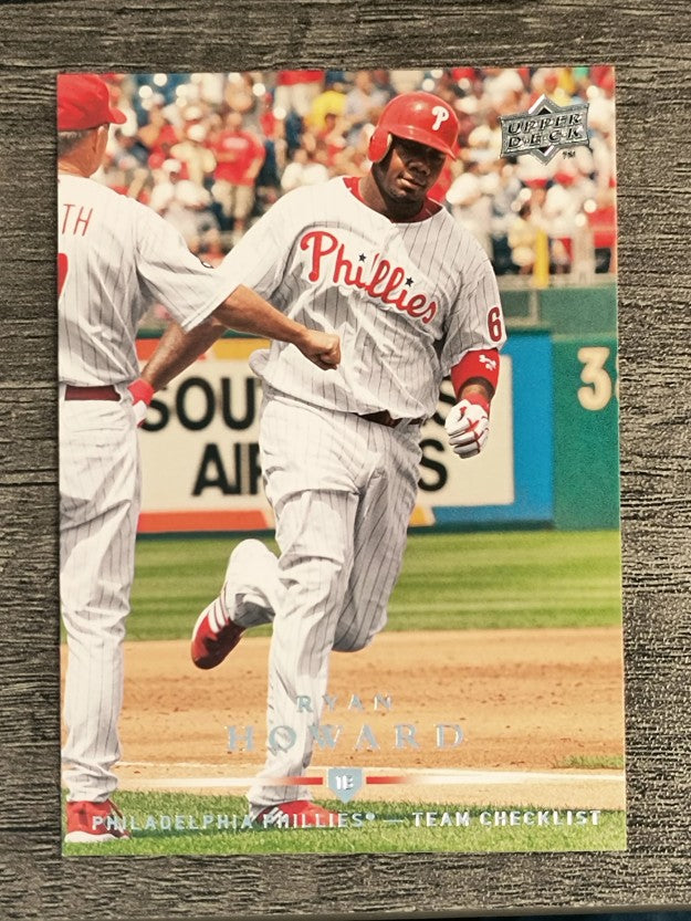 2008 Upper Deck #370 Ryan Howard CL