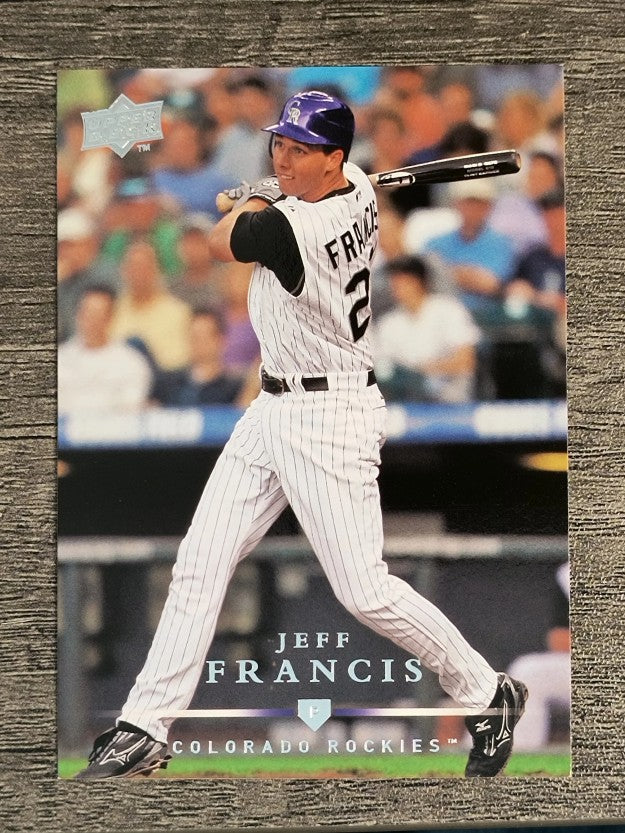 2008 Upper Deck #241 Jeff Francis