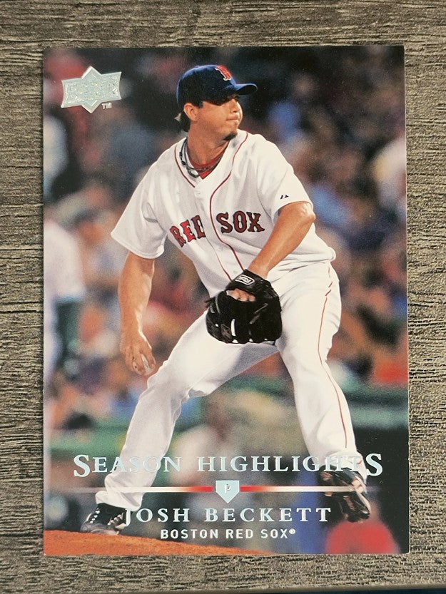 2008 Upper Deck #795 Josh Beckett SH
