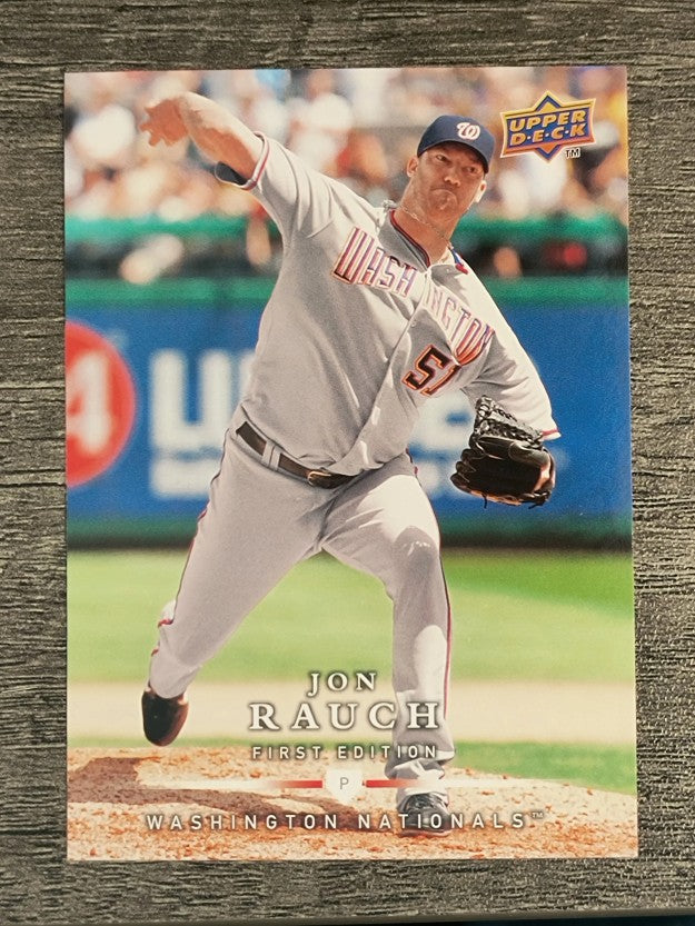 2008 Upper Deck First Edition #136 Jon Rauch
