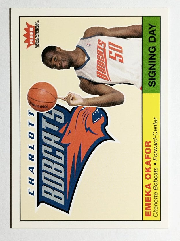 2004-05 Fleer Tradition Signing Day #2 Emeka Okafor