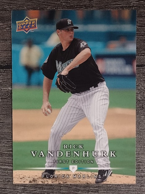 2008 Upper Deck First Edition #118 Rick Vanden Hurk