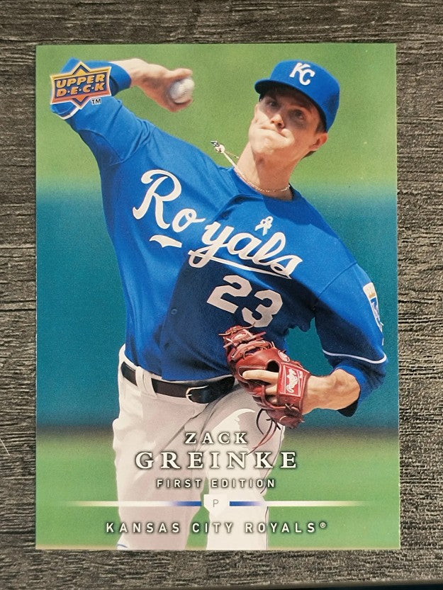 2008 Upper Deck First Edition #210 Zack Greinke