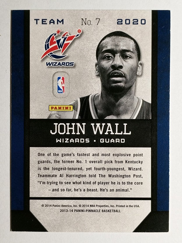 2013-14 Pinnacle Team 2020 #7 John Wall