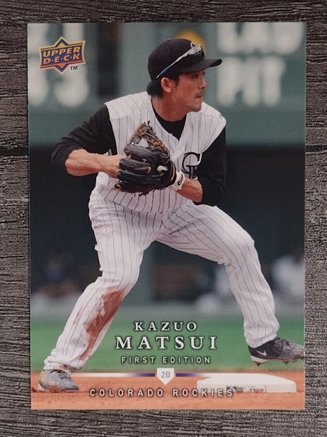 2008 Upper Deck First Edition #206 Kazuo Matsui