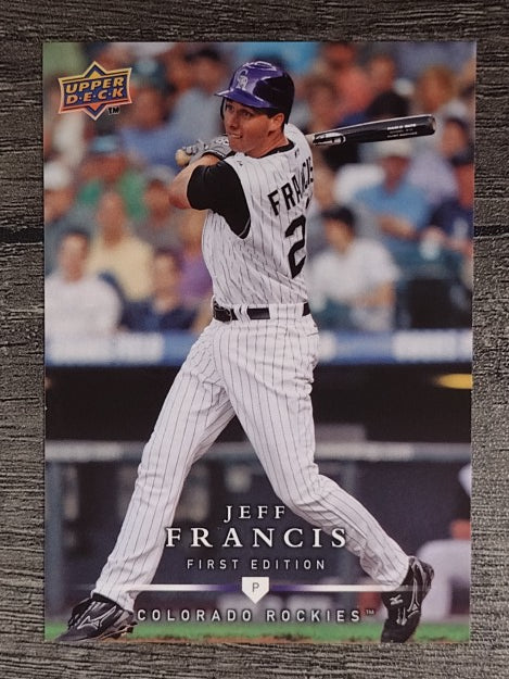 2008 Upper Deck First Edition #200 Jeff Francis