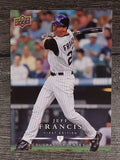 2008 Upper Deck First Edition #200 Jeff Francis