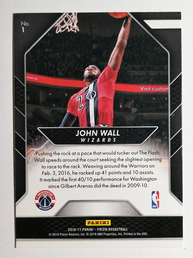 2016-17 Panini Prizm Go Hard or Go Home #1 John Wall