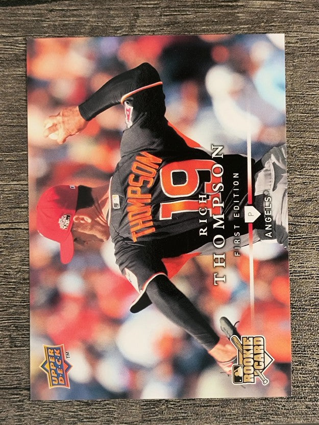 2008 Upper Deck First Edition #296 Rich Thompson RC