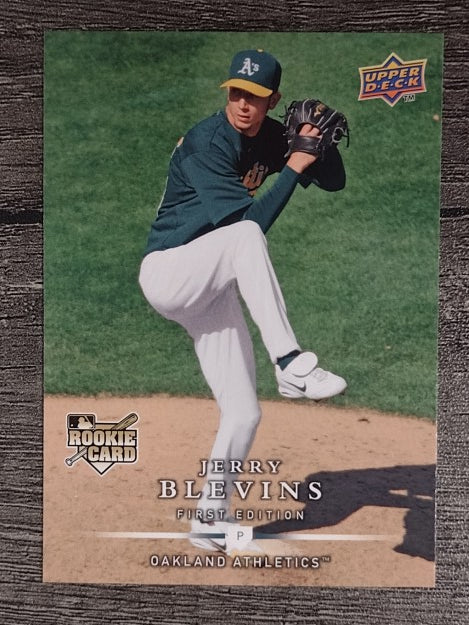 2008 Upper Deck First Edition #256 Jerry Blevins RC