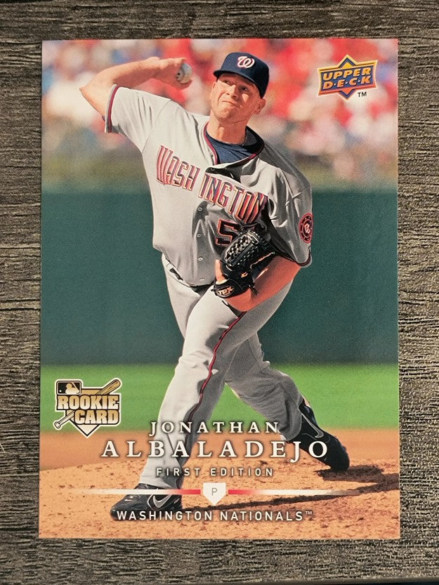 2008 Upper Deck First Edition #251 Jonathan Albaladejo RC