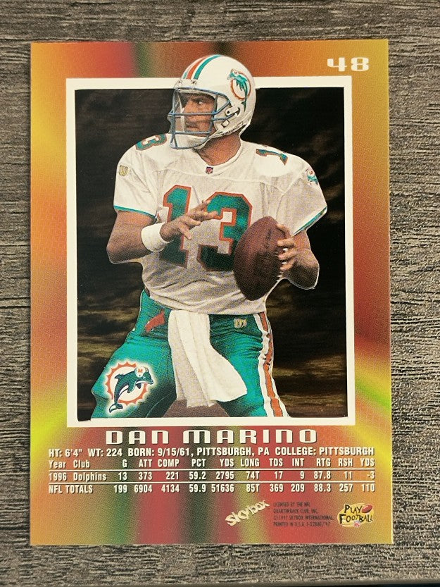 1997 E-X2000 #48 Dan Marino