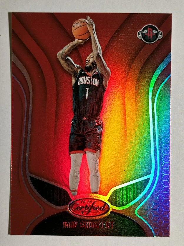2019-20 Certified Mirror Red #28 Iman Shumpert