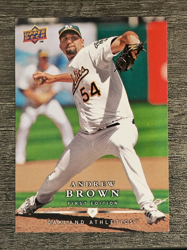 2008 Upper Deck First Edition #22 Andrew Brown