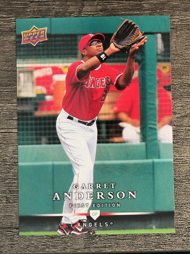 2008 Upper Deck First Edition #9 Garret Anderson