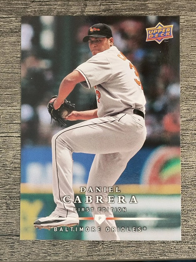 2008 Upper Deck First Edition #143 Daniel Cabrera