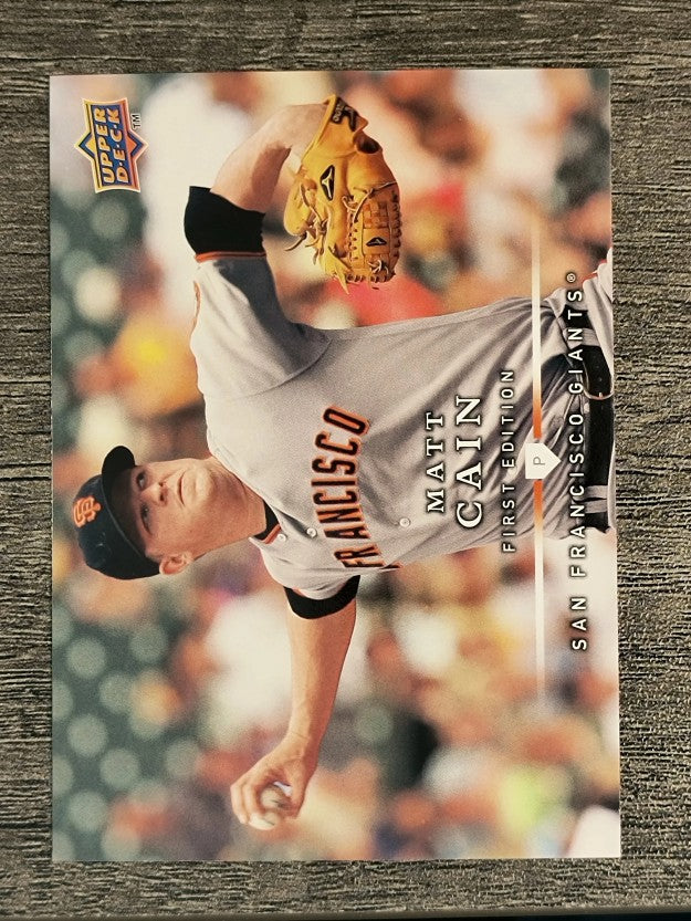2008 Upper Deck First Edition #91 Matt Cain