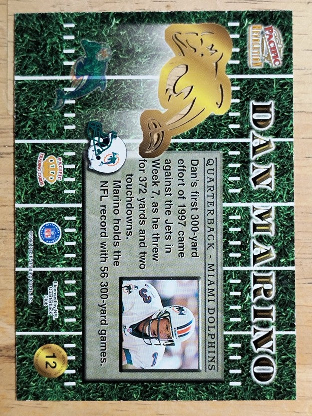 1998 Revolution Prime Time Performers #12 Dan Marino