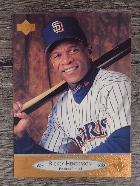 1996 Upper Deck #445 Rickey Henderson