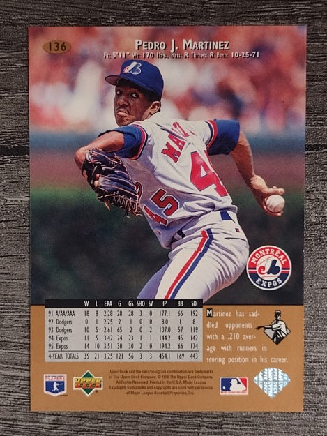 1996 Upper Deck #136 Pedro Martinez