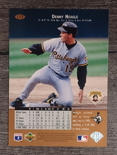 1996 Upper Deck #177 Denny Neagle