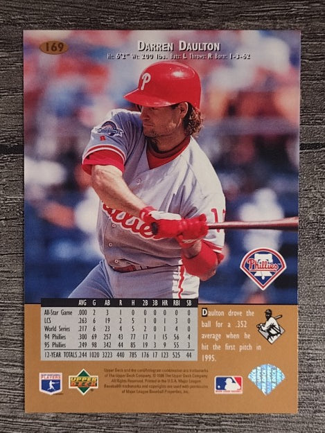 1996 Upper Deck #169 Darren Daulton